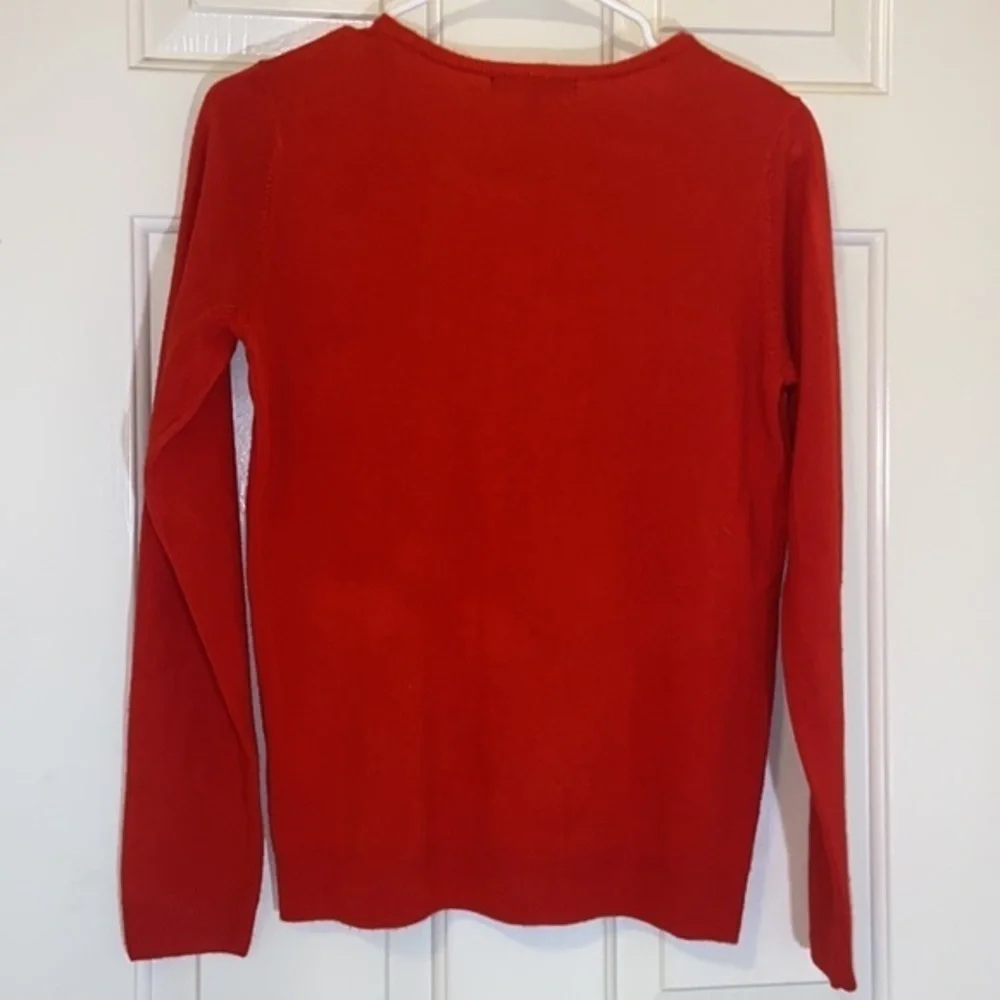 Amelotte • Women’s Red Acrylic Sweater • Size Small